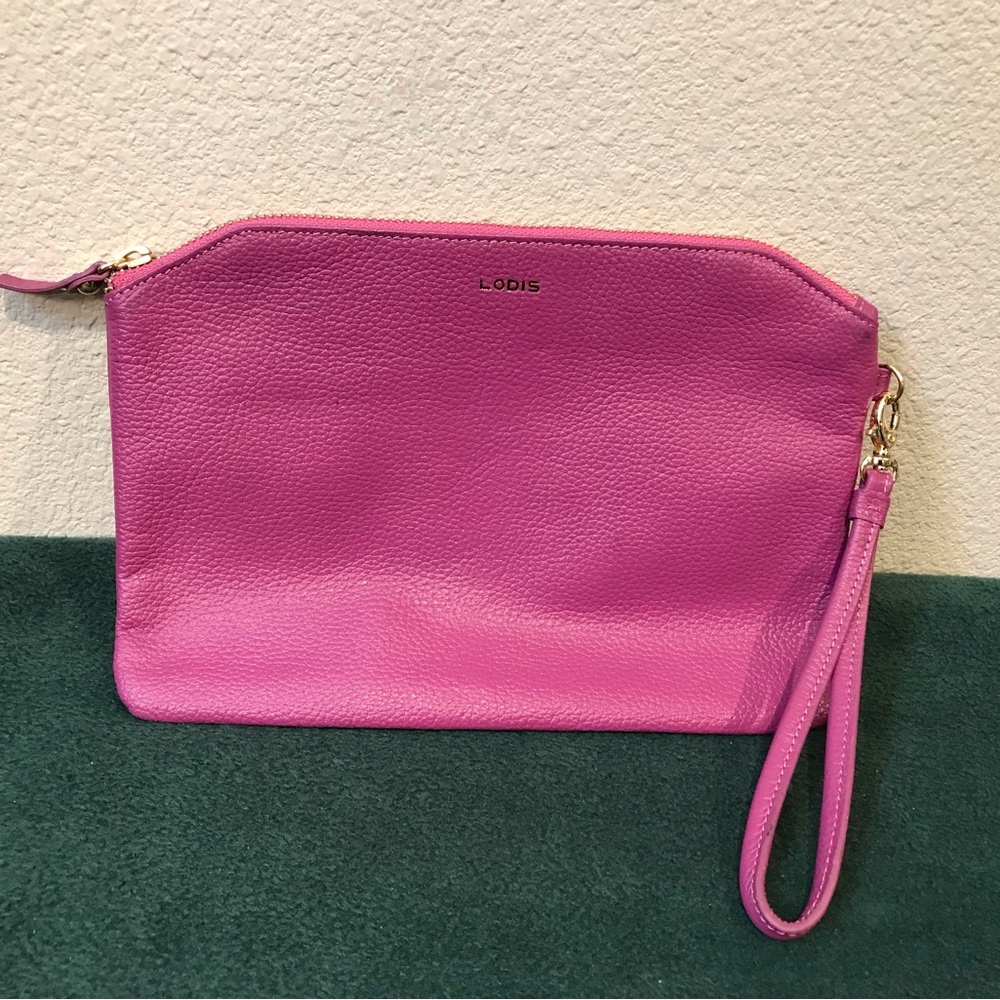 Lodis Vibrant Purple Wristlet